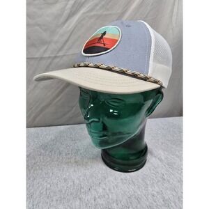 YOLO Board and Bike Paddle Man Corded Hat in blue and tan featuring a...